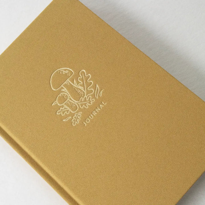 Mushrooms Linen Bound Journal
