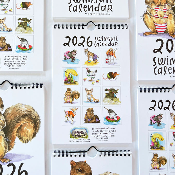 Swimsuit Calendar 2026