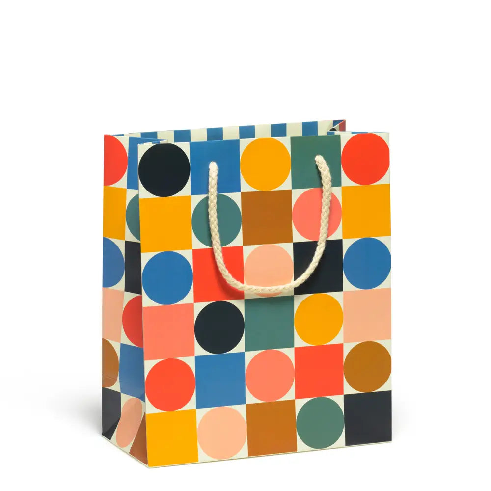 Circles and Squares Gift Bag (Medium)