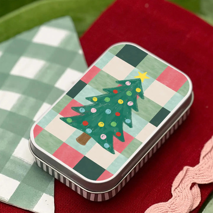 Happy Holidays Christmas Gift Tins