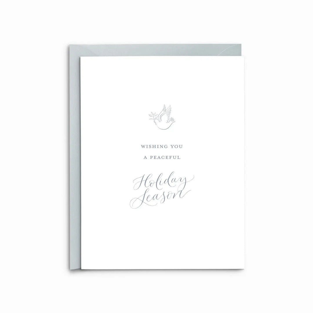 Wishing You A Peaceful Holiday Season Card