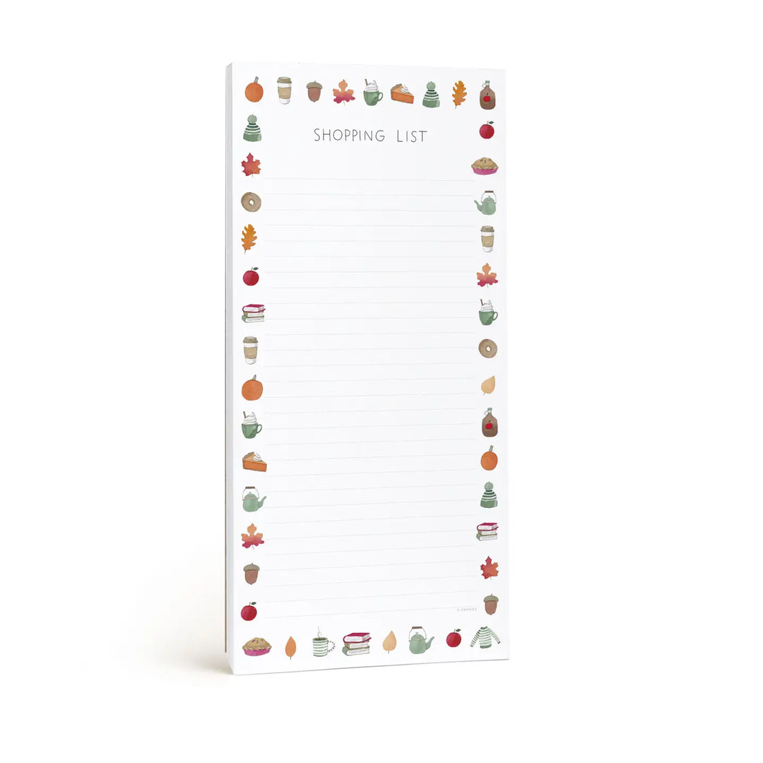 Crisp & Cozy Market Notepad