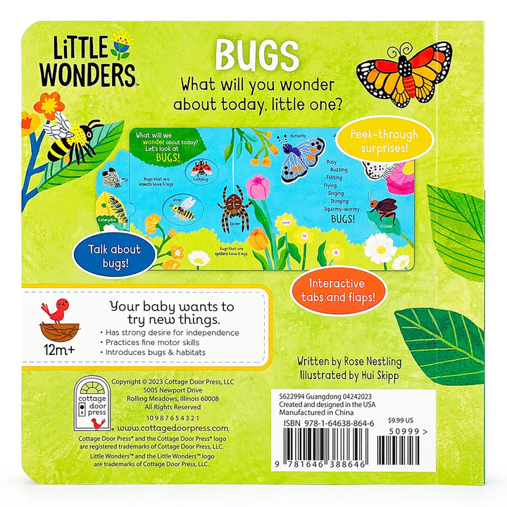 Little Wonders: Bugs Interactive Board Book
