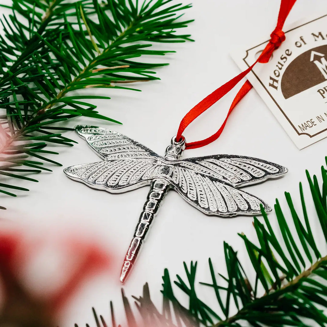 Hummingbird Pewter Ornament