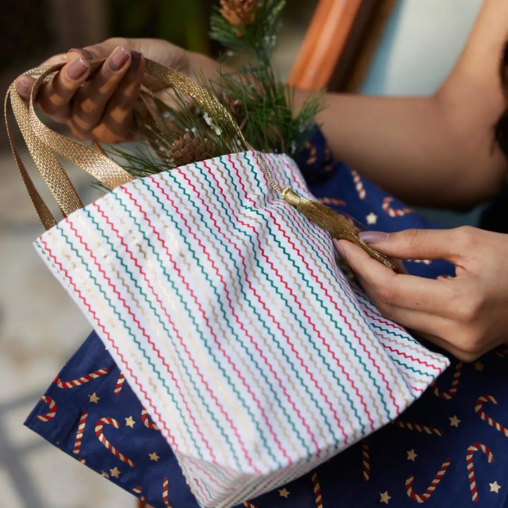 Fabric Gift Bag - Tote Style (Small)