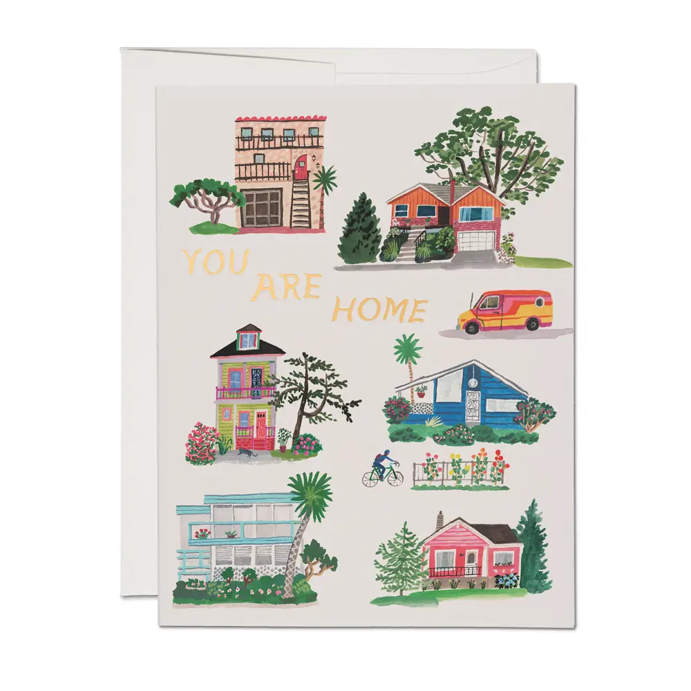 You Are Home Housewarming Card