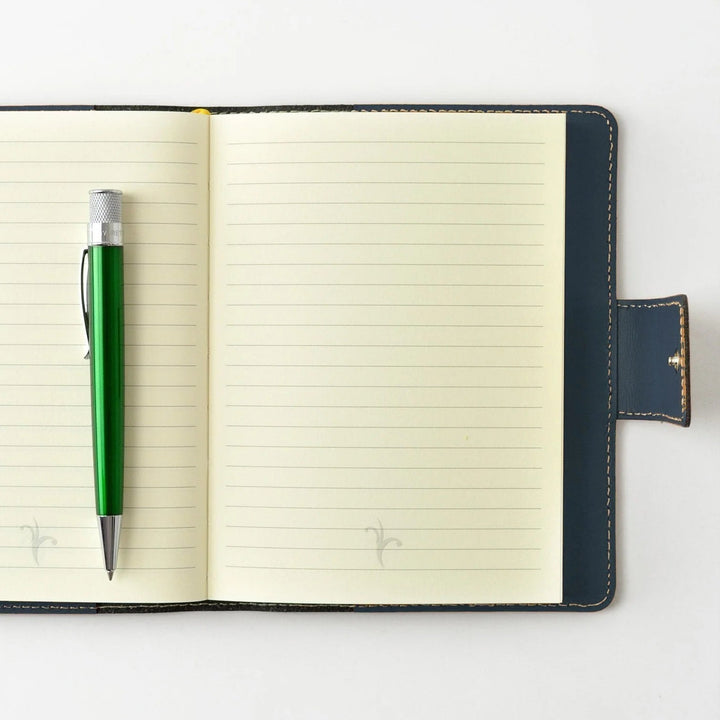 Pescara Recycled Leather Journal with Snap