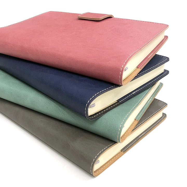 Pescara Recycled Leather Journal with Snap