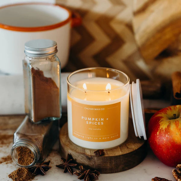 Pumpkin + Spices Soy Candle