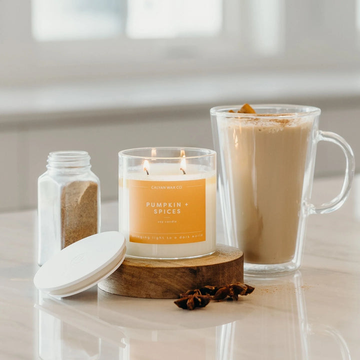 Pumpkin + Spices Soy Candle