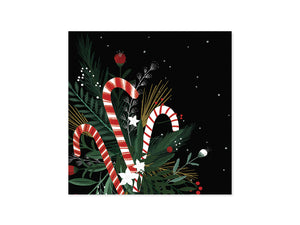 Candy Cane Bouquet Treasures Pop-up Card