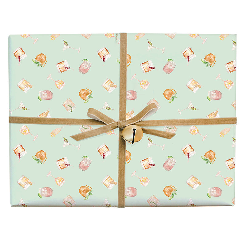 Cocktail Gift Wrap (Roll)