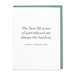 First 30 Years Father's Day