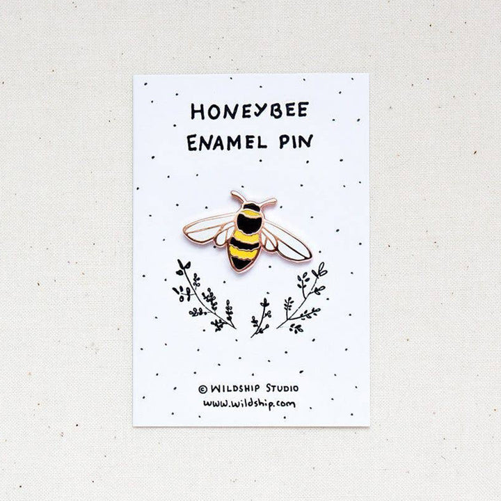 Honeybee Enamel Pin