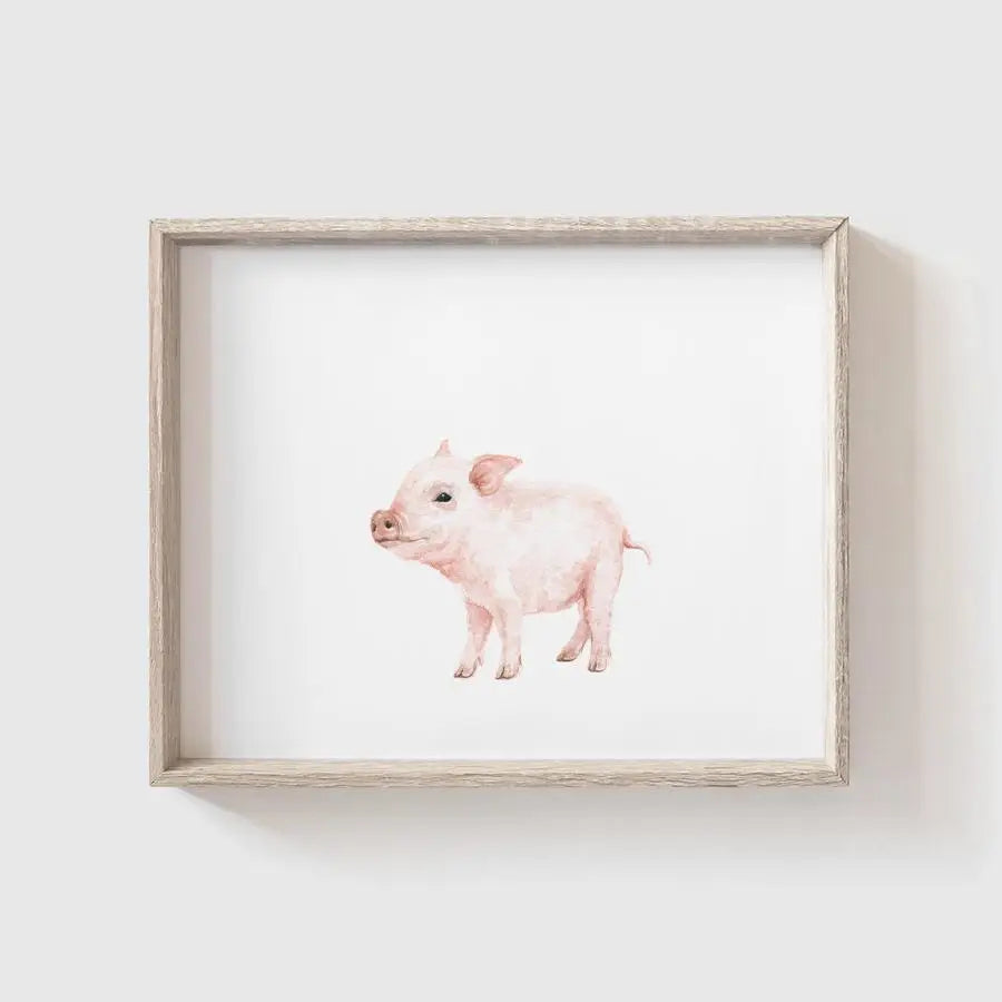 Pig Art Print