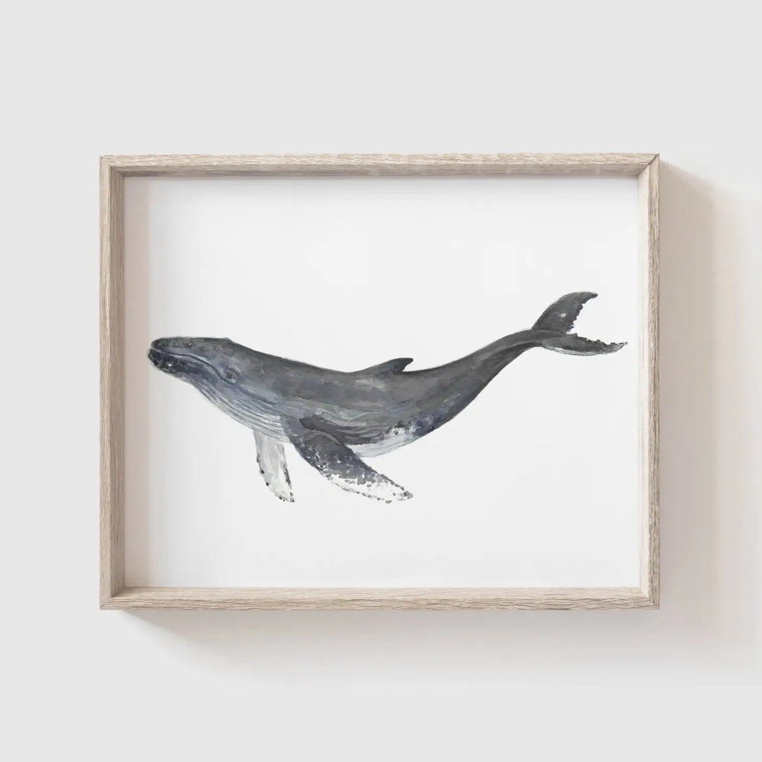 Whale Art Print