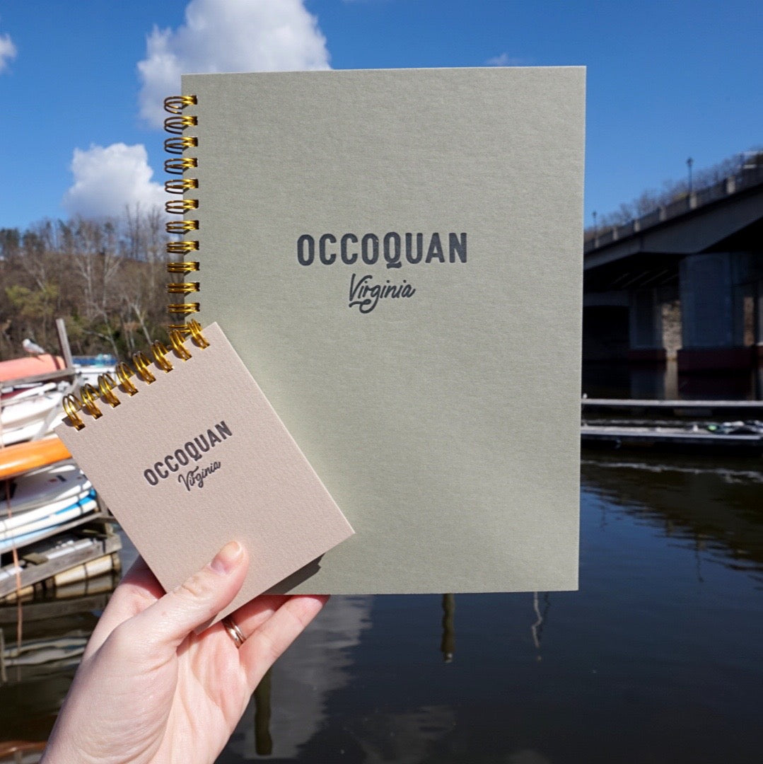 Occoquan Virginia Journal - Sage Green
