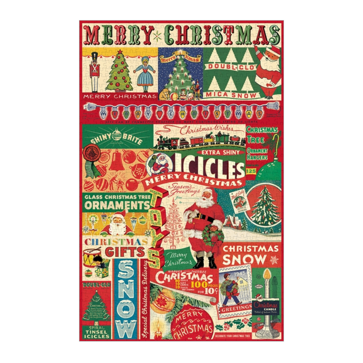 Vintage Christmas 500 Piece Puzzle