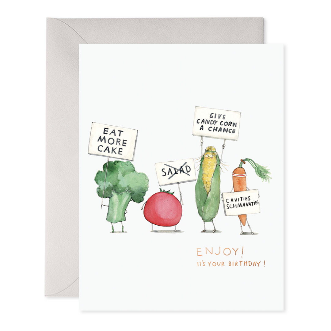 Veggie Strike Card