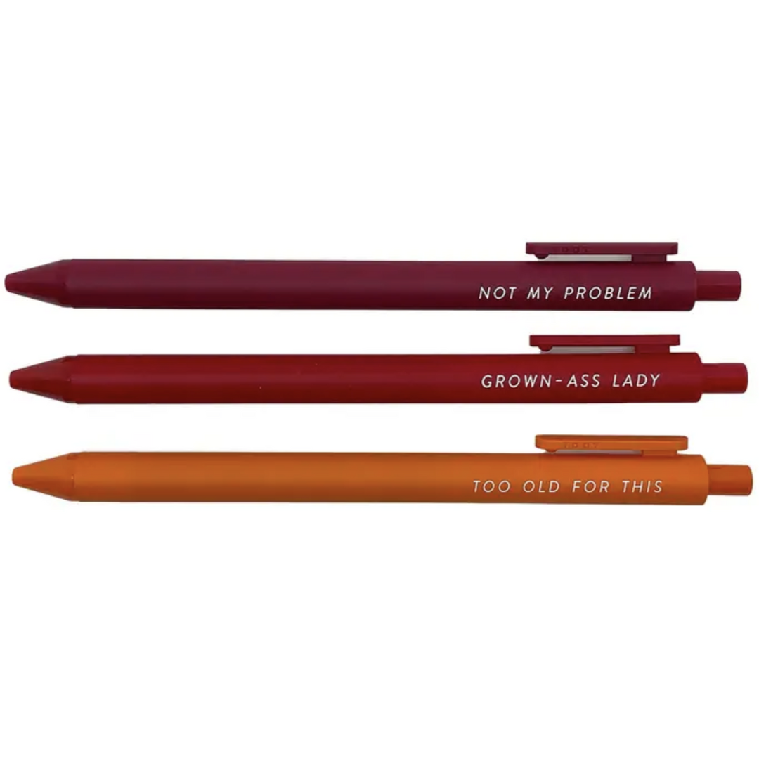 Pens for the Grown Ass Ladies