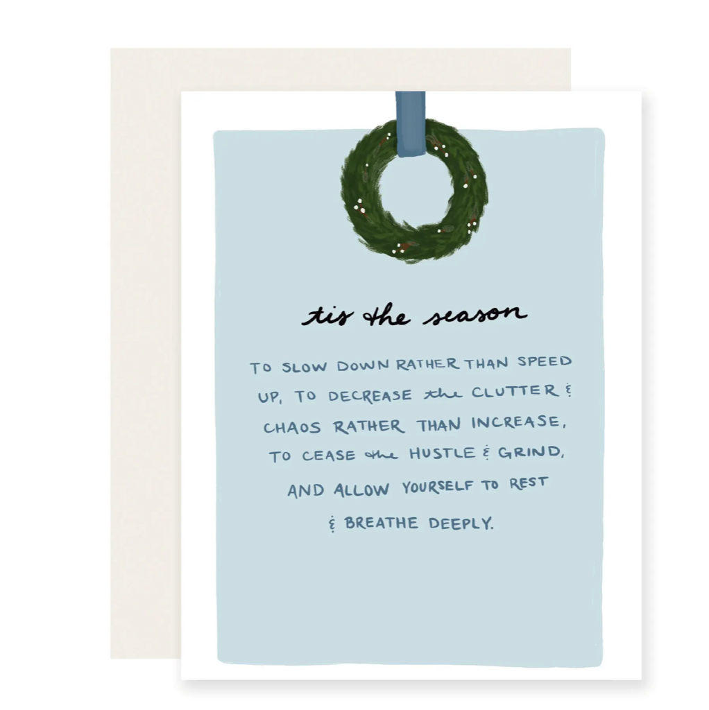 Rest & Breathe Card