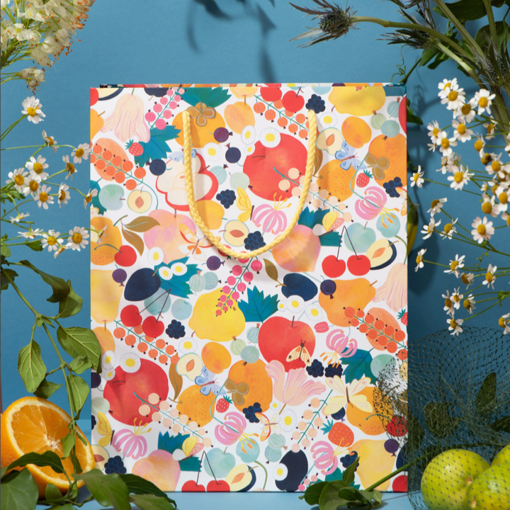 Fruits and Florals Gift Bag (Large)