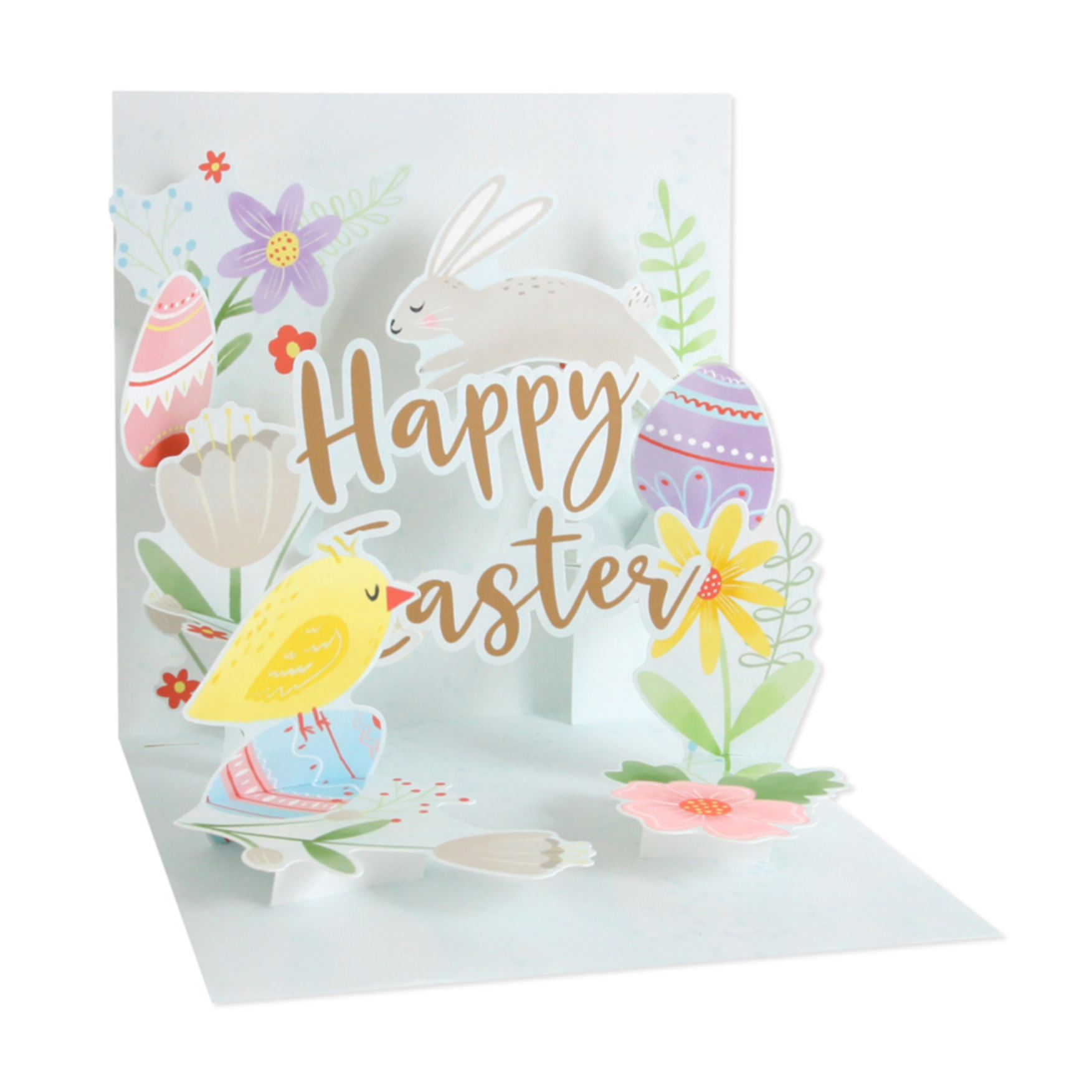 Easter Greetings Treasures Pop-up Card