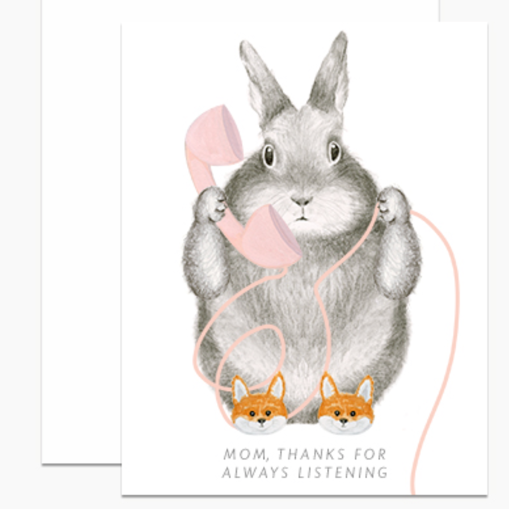Bunny in Fox Slippers