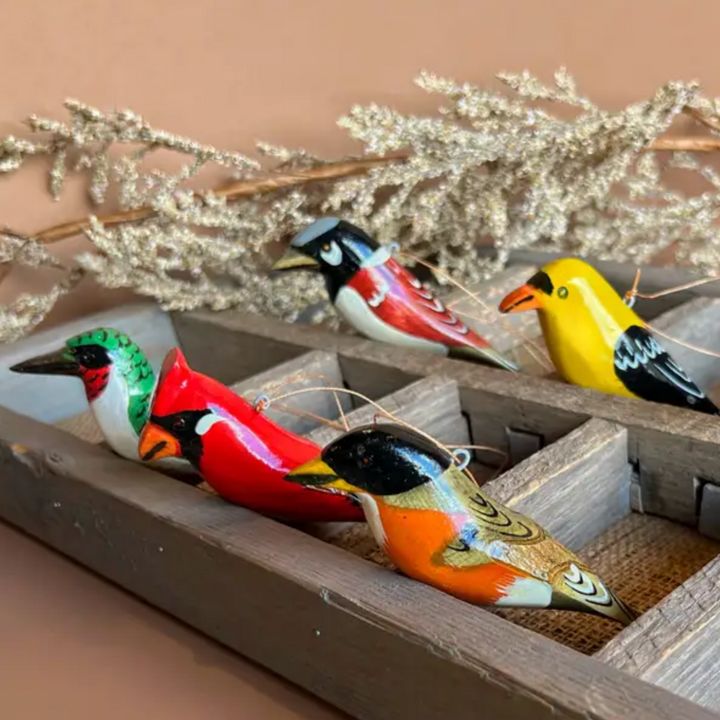 Purple Martin Wood Ornament