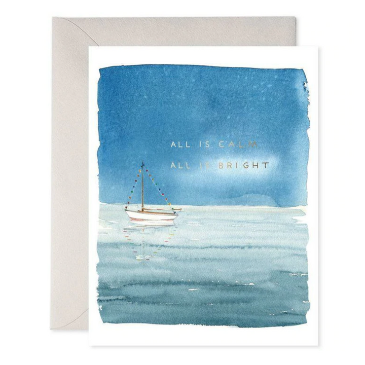 Holiday Sailboat Card (Set of 6)