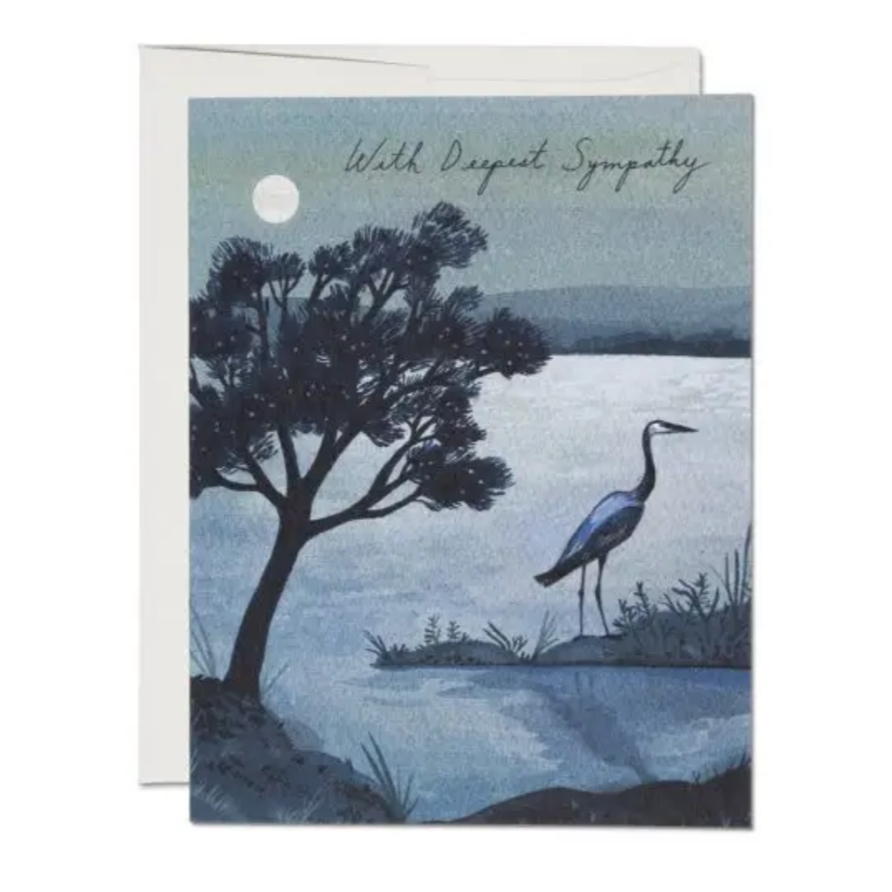 Blue Heron Sympathy