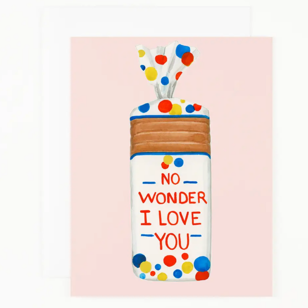 No Wonder I Love You Card