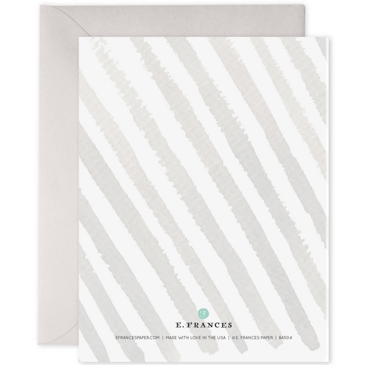 Welcome Little One Whale Card