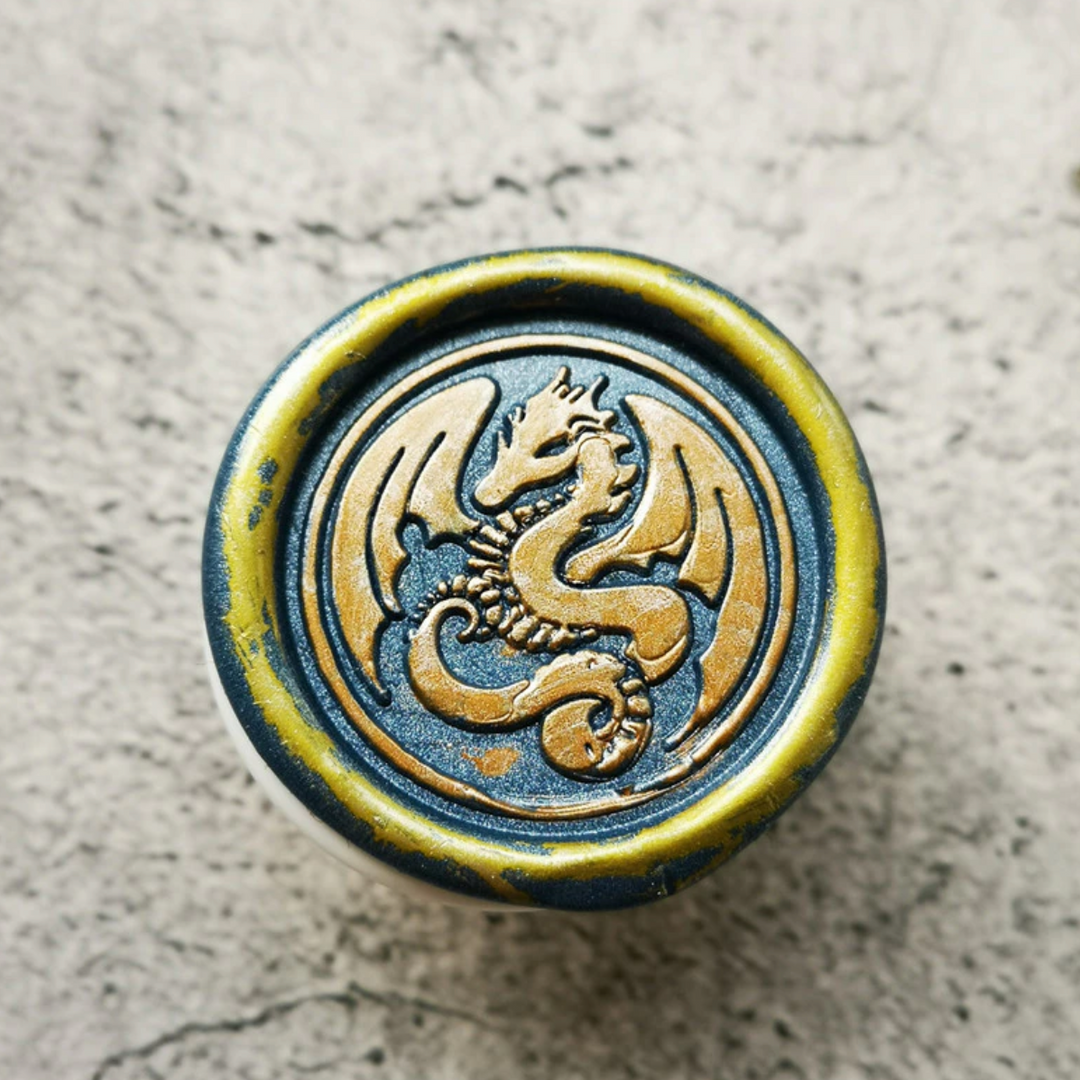 Wax Seal Stamp - Flying Dragon