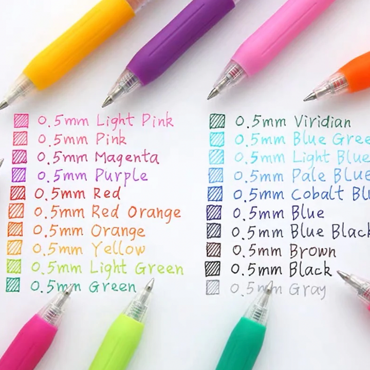 Zebra Sarasa Clip Gel Retractable Pens 0.5mm