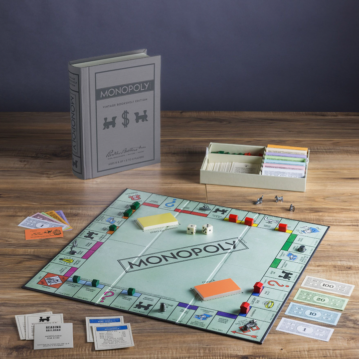 Monopoly Vintage Bookshelf Edition