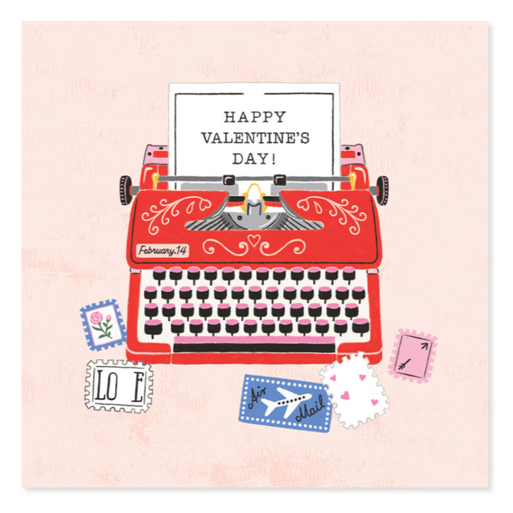 Just My Type Pop-up Card