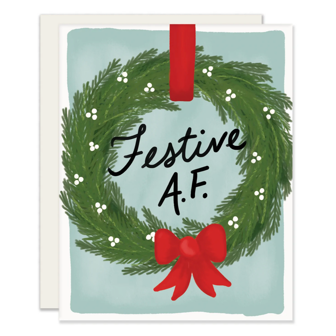 Festive AF Card