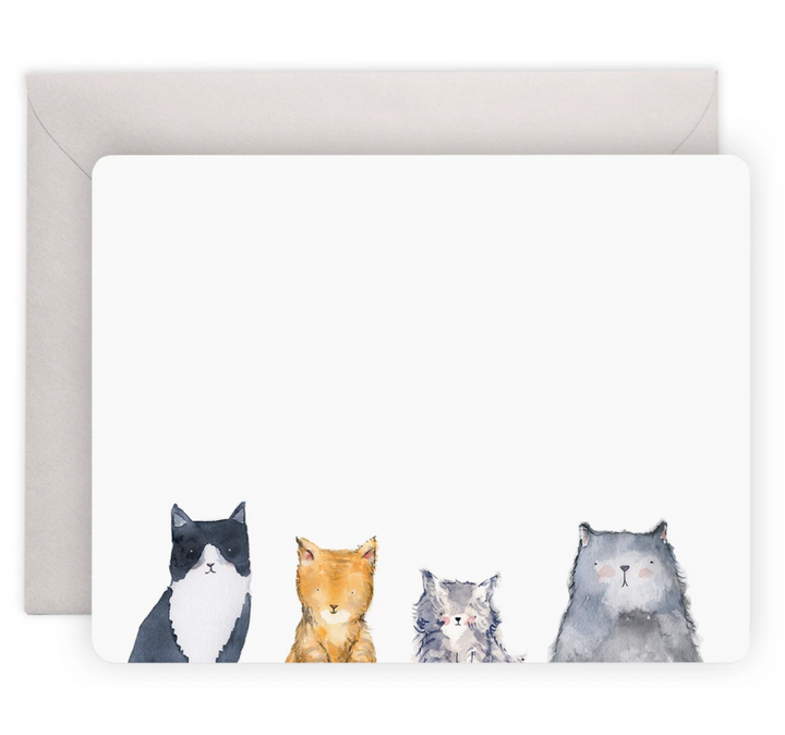 Cat's Meow Flat Notes (Set of 8)