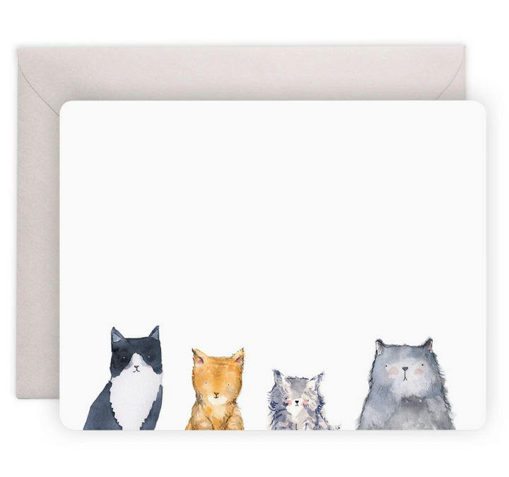 Cat's Meow Flat Notes (set of 8)