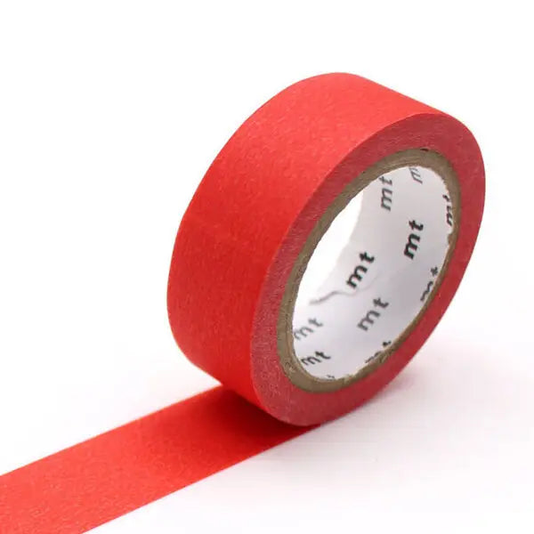 Matte Red Washi Tape