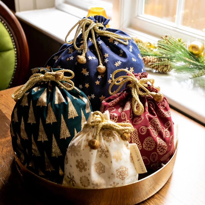 Fabric Gift Bag - Forest Trees