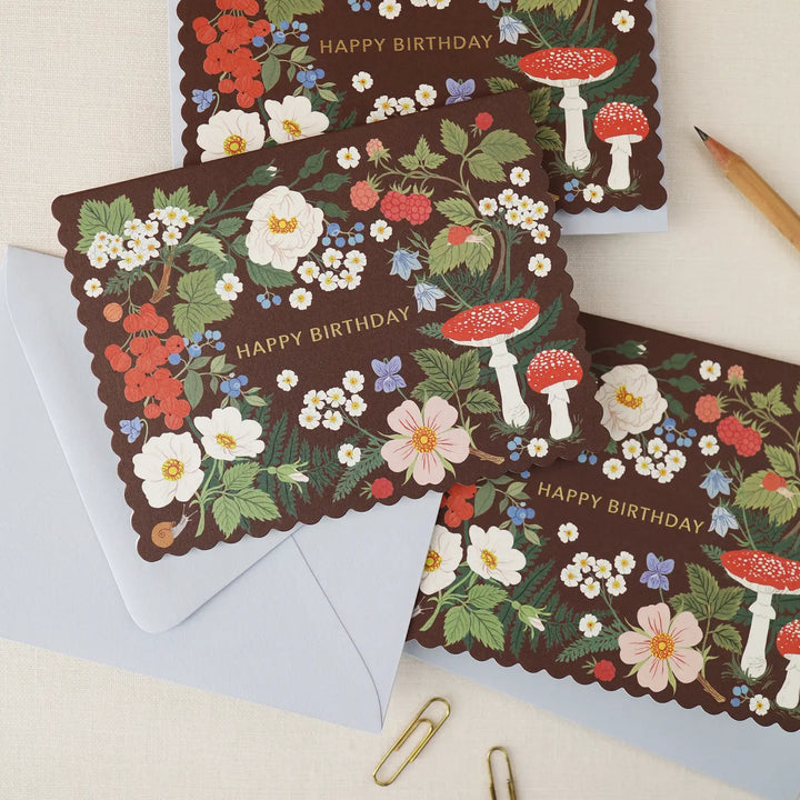 Woodland Birthday Card