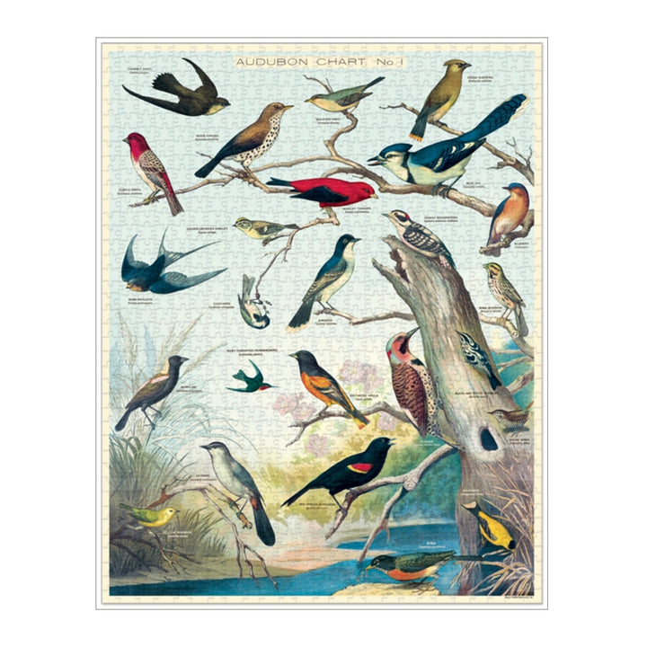 Audubon Birds 1,000 Piece Puzzle