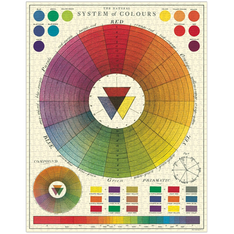 Color Wheel 1,000 Piece Puzzle