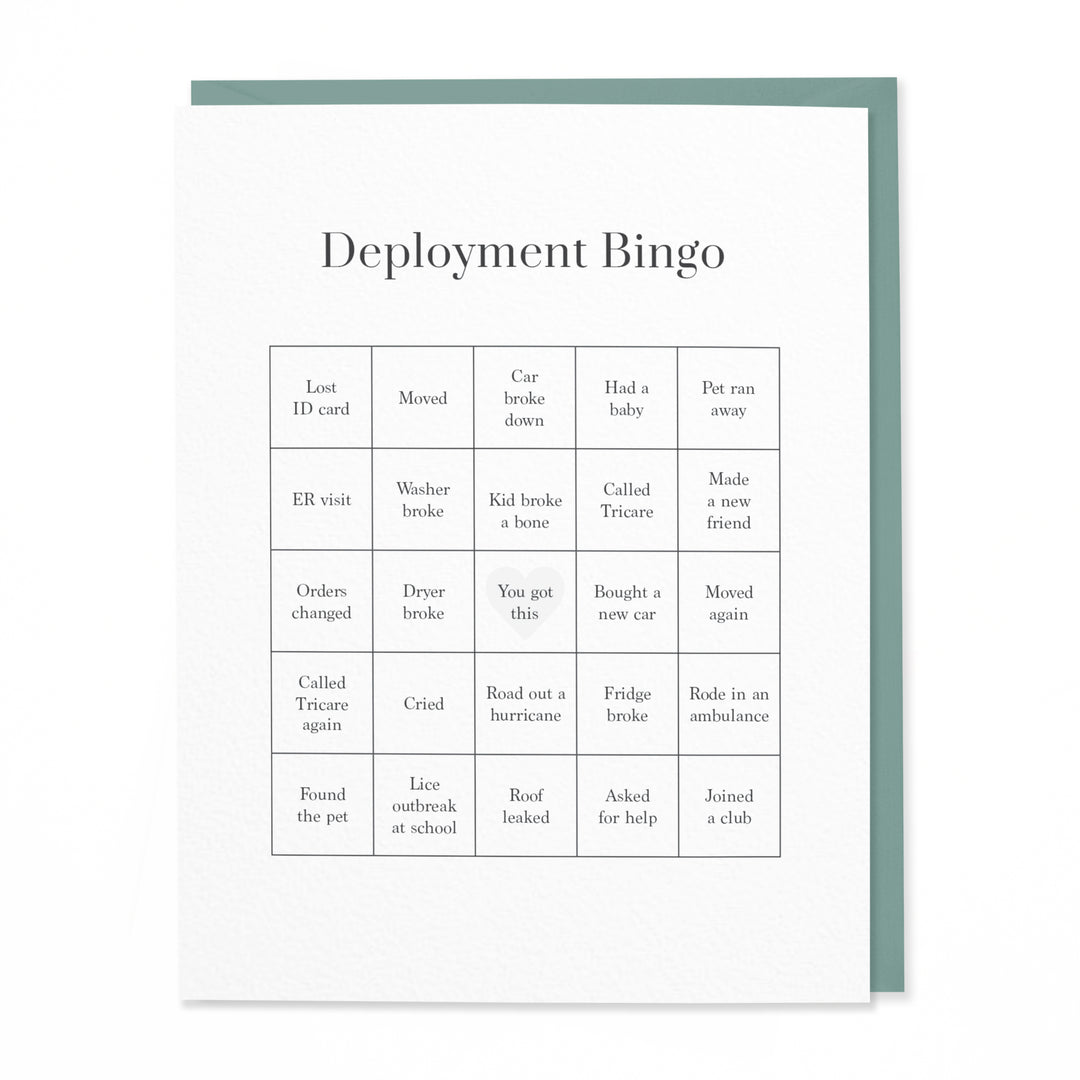 Deployment Bingo