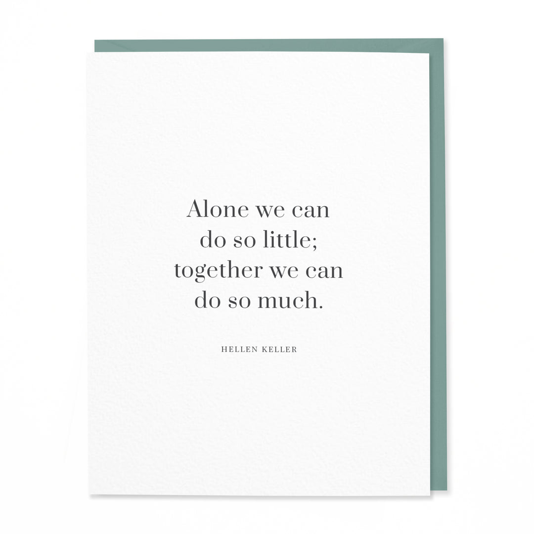 Together We Can Do So Much