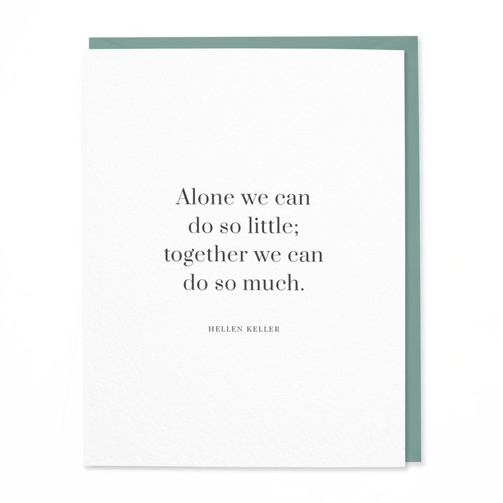 Together We Can Do So Much