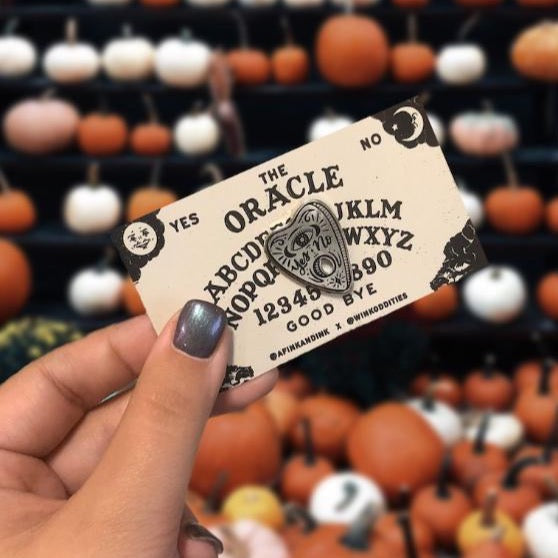 The Oracle Ouija Planchette Pin