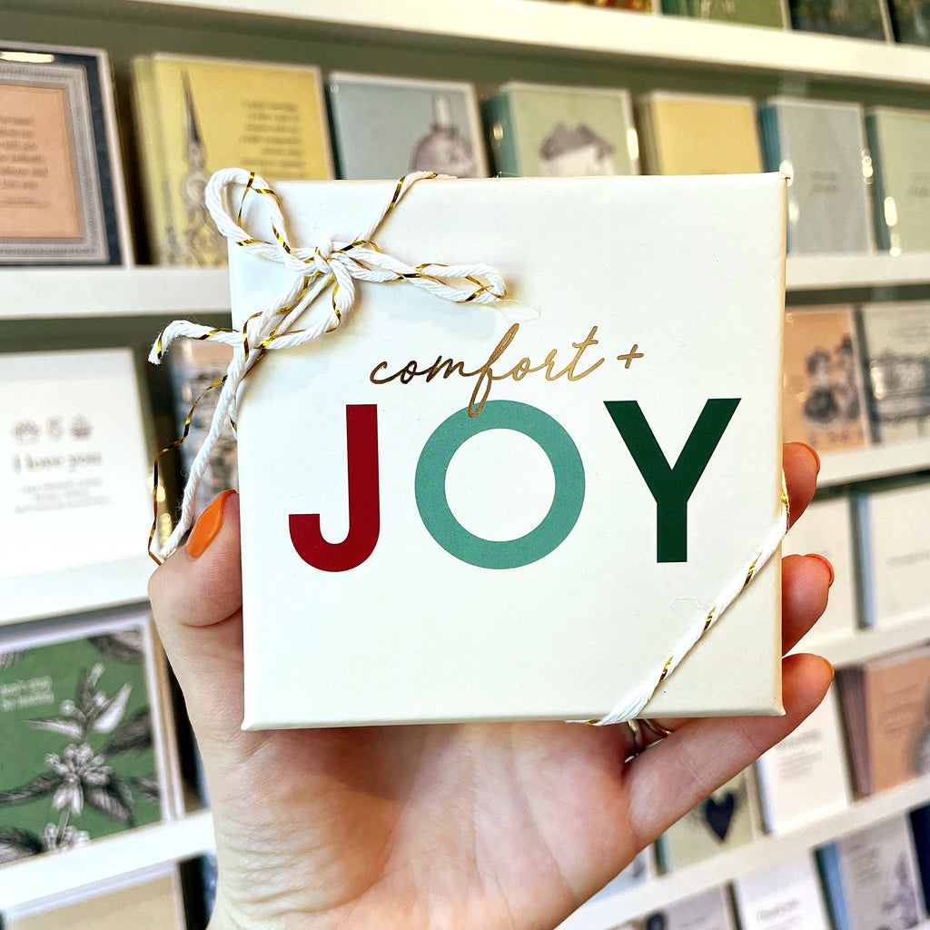 Comfort and Joy Gift Card Box Hitchcock Paper Co.